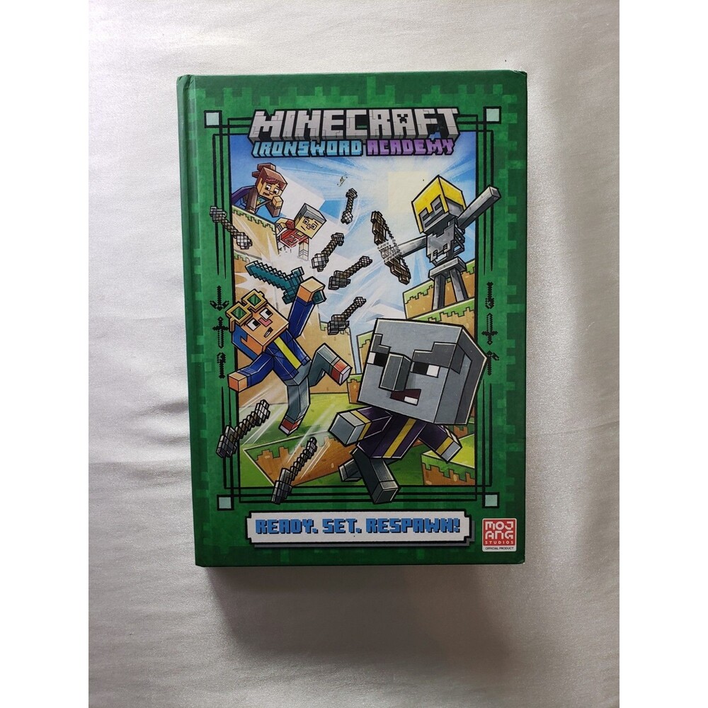 Ready. Set. Respawn! (Minecraft Ironsword Academy #1) by Caleb Zane Huett Used..